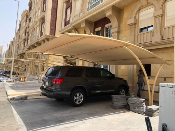 مظلات سيارات ابها